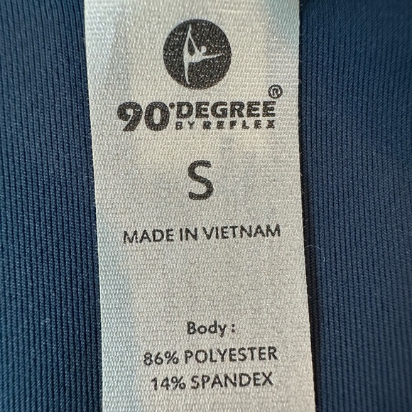 90 Degree By Reflex Racerback Blue Pleated Tennis/Pickleball Dress - Small(NWT) - Picture 7 of 9